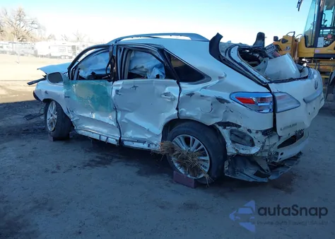 2010 Lexus Rx 450H из США, поврежденный, VIN JTJBC1BA7A2023855